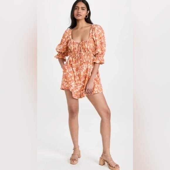 Free People Show Me Love Romper - Picture 1 of 13